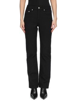 JEANS NOIR FLANELLE VDD PANTS RP02F 5326 FLM 09 RICK OWENS FEMME vêtement Strasbourg boutique store shoponline dvt