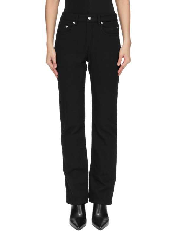 JEANS NOIR FLANELLE VDD PANTS RP02F 5326 FLM 09 RICK OWENS FEMME vêtement Strasbourg boutique store shoponline dvt