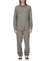 Pantalon chiné noir vert clair Joris Pants RU02F 4348 WBI 79 Rick Owens Homme boutique Strasbourg vêtement shop online store lch