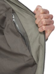 Blouson cuir Dark Pearl Heizer Flight poches plaquées RU02F 4779 LBS 48 Rick Owens homme boutique Strasbourg i