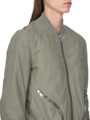 Blouson cuir Dark Pearl Heizer Flight poches plaquées RU02F 4779 LBS 48 Rick Owens homme boutique Strasbourg c