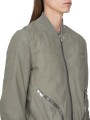 Blouson cuir Dark Pearl Heizer Flight poches plaquées RU02F 4779 LBS 48 Rick Owens homme boutique Strasbourg c