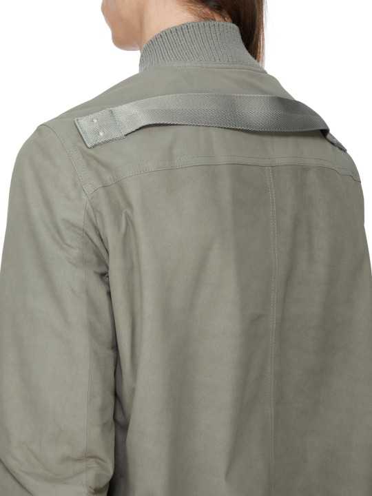 Blouson cuir Dark Pearl Heizer Flight poches plaquées RU02F 4779 LBS 48 Rick Owens homme boutique Strasbourg s