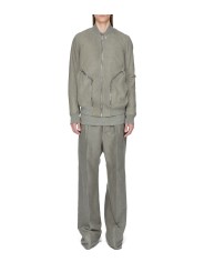 Blouson cuir Dark Pearl Heizer Flight poches plaquées RU02F 4779 LBS 48 Rick Owens homme boutique Strasbourg l