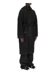 MANTEAU NOIR CAPUCHE ALPAGA TOWER COAT RU02F 4987 WPA 09 RICK OWENS HOMME boutique Strasbourg shop vêtement 2