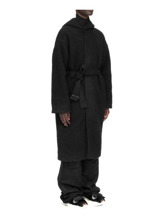 MANTEAU NOIR CAPUCHE ALPAGA TOWER COAT RU02F 4987 WPA 09 RICK OWENS HOMME boutique Strasbourg shop vêtement 2