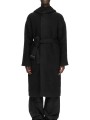 MANTEAU NOIR CAPUCHE ALPAGA TOWER COAT RU02F 4987 WPA 09 RICK OWENS HOMME boutique Strasbourg shop vêtement 1