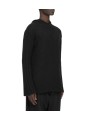 PULL HOODIES NOIR CACHEMIRE FEUTRE HOODED PULLOVER RU02F 4623 KWSSE 09 RICK OWENS homme boutique Strasbourg vêtement shop profil