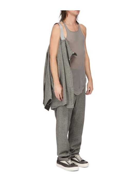 CHEMISE CHINEE NOIR VERT CLAIR OUTERSHIRT RU02F 4236 WBI 79 RICK OWENS HOMME cool