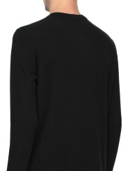 TSHIRT LEVEL S JERSEY EPAIS NOIR RU02F 4266 JDC 09 RICK OWENS HOMME Strasbourg dos