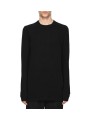 TSHIRT LEVEL S JERSEY EPAIS NOIR RU02F 4266 JDC 09 RICK OWENS HOMME Strasbourg front