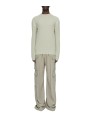 Pull grosse maille côtelée Pearl Fisherman Round Neck RU02F 4615 KWVH 08 Rick Owens homme boutique Strasbourg vêtement shop loo