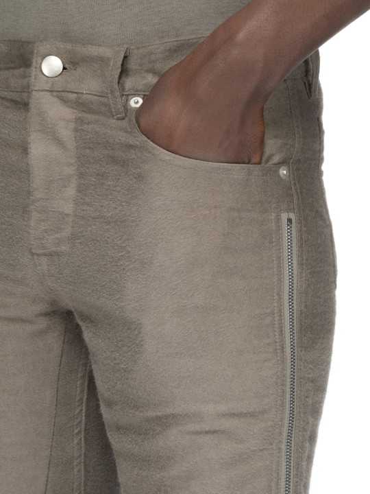 Jeans zippé Dust Vega Jeans RU02F 4394 MOR 34 Rick Owens Homme boutique Strasbourg vêtement dét1
