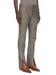 Jeans zippé Dust Vega Jeans RU02F 4394 MOR 34 Rick Owens Homme boutique Strasbourg vêtement profil