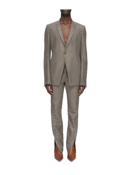Jeans zippé Dust Vega Jeans RU02F 4394 MOR 34 Rick Owens Homme boutique Strasbourg vêtement look