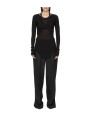 Cache coeur court Noir Crop Wrap Rick Owens Femme RP02F 5645 M 09 boutique Strasbourg vêtement mode gilet shop look