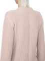 PULL GROSSE MAILLE COTELE ROSE FISHERMAN ROUND NECK RP02F 5647 KWVH 23 RICK OWENS FEMME BOUTIQUE vêtement back