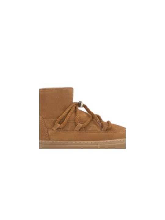 Boots medium Camel Classic Low Brown Inuikii femme 001-0092-150 boutique Strasbourg shoes mode style shop zoom