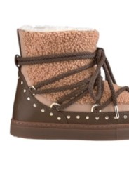 Boots sable choco cuir shirling Curly Rock Sand Inuikii femme 003-0072-251 boutique Strasbourg baskets shoes mode shop détail