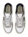 SNEAKERS PGAL CUIR BLANC SUEDE TAUPE PGLU VD02 PHILIPPE MODEL HOMME boutique Strasbourg baskets shop store online vue