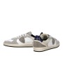 SNEAKERS PGAL CUIR BLANC SUEDE TAUPE PGLU VD02 PHILIPPE MODEL HOMME boutique Strasbourg baskets shop store online style