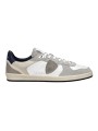 SNEAKERS PGAL CUIR BLANC SUEDE TAUPE PGLU VD02 PHILIPPE MODEL HOMME boutique Strasbourg baskets shop store online