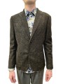 Veste jersey chevron fondu choco laine poly Ungaro Homme U2086J G5727 60 boutique Strasbourg mode vêtement shop concept store f