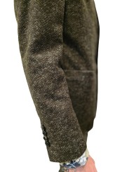 Veste jersey chevron fondu choco laine poly Ungaro Homme U2086J G5727 60 boutique Strasbourg mode vêtement shop concept store m