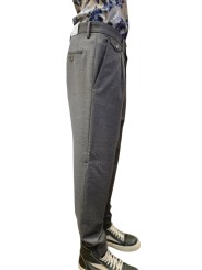 Pantalon flanelle brun 1 poche rabat Cedrik Baldessarini Homme B0 19125 1223 8310 boutique Strasbourg mode vêtement shop p