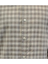 Chemise carreaux beige sable Baldessarini Homme B3 56017 4009 9526 boutique Strasbourg mode vêtement shop concept store zoom