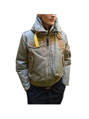 Doudoune Gobi 20 ans sable cognac col fourrure Parajumpers PJS Homme PMJKBB01 0136 Boutique Strasbourg mode vêtement shop look