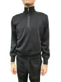 Pull col camionneur Scoe noir Parajumpers PJS Homme PMKNKC06 0541 boutique Strasbourg mode vêtement shop front