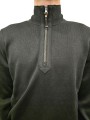 Pull col camionneur Scoe noir Parajumpers PJS Homme PMKNKC06 0541 boutique Strasbourg mode vêtement shop détail