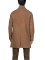 Manteau double face camel westcoast Mason's Homme TM009 054 boutique Strasbourg mode vêtement shop dos