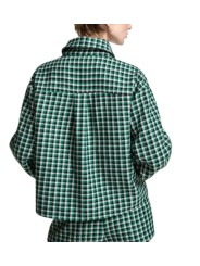 SUR CHEMISE CARREAUX VERT NOIR ECRU LAINE KITTEN K2KQ Strasbourg Fashion boutique mode vêtement d