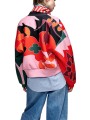 BOMBER NEOPRANE IMPRIME PSY ORANGE ROSE VERT KIVA K1FS Jacket Strasbourg Concept arrière 1