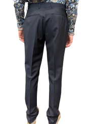 PANTALON SOHO SLIM NAVY M1R 925N W00002 49 PAUL SMITH HOMME Strasbourg Pants Concept dos
