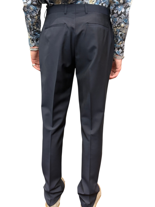 PANTALON SOHO SLIM NAVY M1R 925N W00002 49 PAUL SMITH HOMME Strasbourg Pants Concept dos