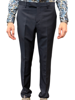 PANTALON SOHO SLIM NAVY M1R 925N W00002 49 PAUL SMITH HOMME Strasbourg Pants Concept face