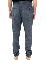 CHINO PARIS STYLE VELOURS GROSSE COTE NAVY VBE310 312 MASON'S HOMME arrière