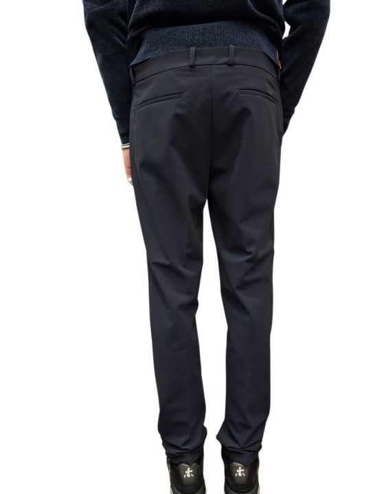 PANTALON REVO REVERS BLUE BLACK 26200 60 ROBERTO RICCI DESIGNS HOMME arrière