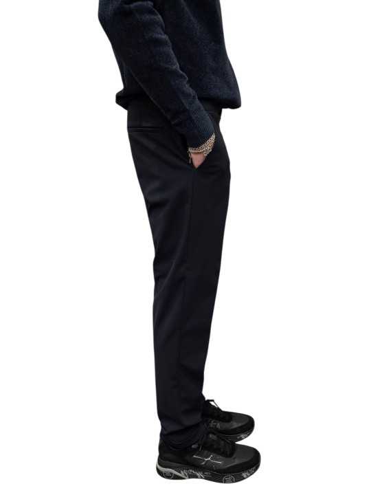 PANTALON REVO REVERS BLUE BLACK 26200 60 ROBERTO RICCI DESIGNS HOMME profil 2