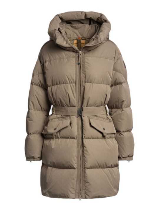DOUDOUNE CEINTURE MI LONGUE SLATE MUD TAUPE ROSEHALL PWPUHF32 0128 Jacket Strasbourg face