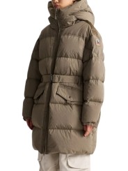 DOUDOUNE CEINTURE MI LONGUE SLATE MUD TAUPE ROSEHALL PWPUHF32 0128 Jacket Strasbourg côté 1