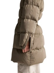 DOUDOUNE CEINTURE MI LONGUE SLATE MUD TAUPE ROSEHALL PWPUHF32 0128 Jacket Strasbourg focus côté