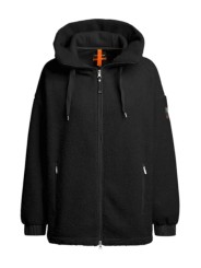 POLAIRE LONGUE OVERSIZE NOELLE NOIR PWFLPF33 0541 Jacket Strasbourg Concept face