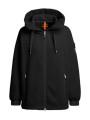 POLAIRE LONGUE OVERSIZE NOELLE NOIR PWFLPF33 0541 Jacket Strasbourg Concept face