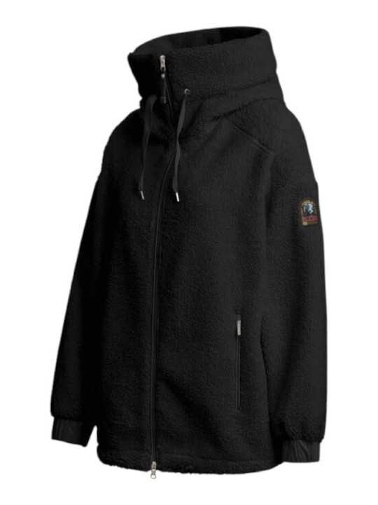 POLAIRE LONGUE OVERSIZE NOELLE NOIR PWFLPF33 0541 Jacket Strasbourg Concept côté