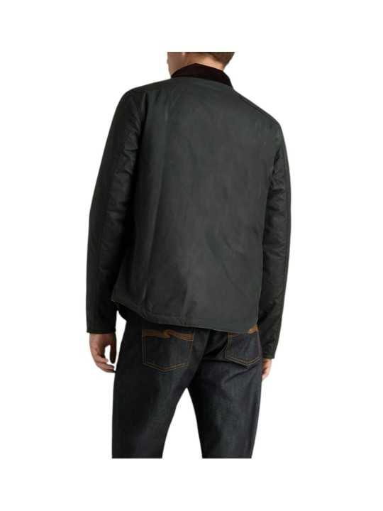 VESTE COURTE REELIN LIQUETTE SAGE WAX MWX 1106 SG51 Barbour homme dos