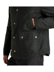 VESTE COURTE REELIN LIQUETTE SAGE WAX MWX 1106 SG51 Barbour homme poche